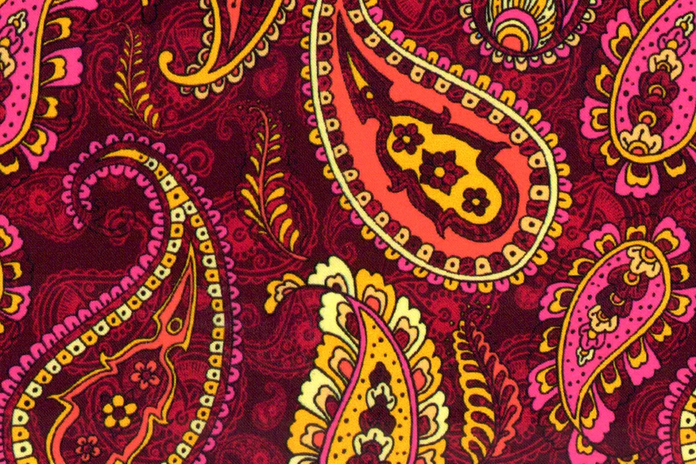 Flash Lining 28203-65 RED PAISLEY fabric swatch
