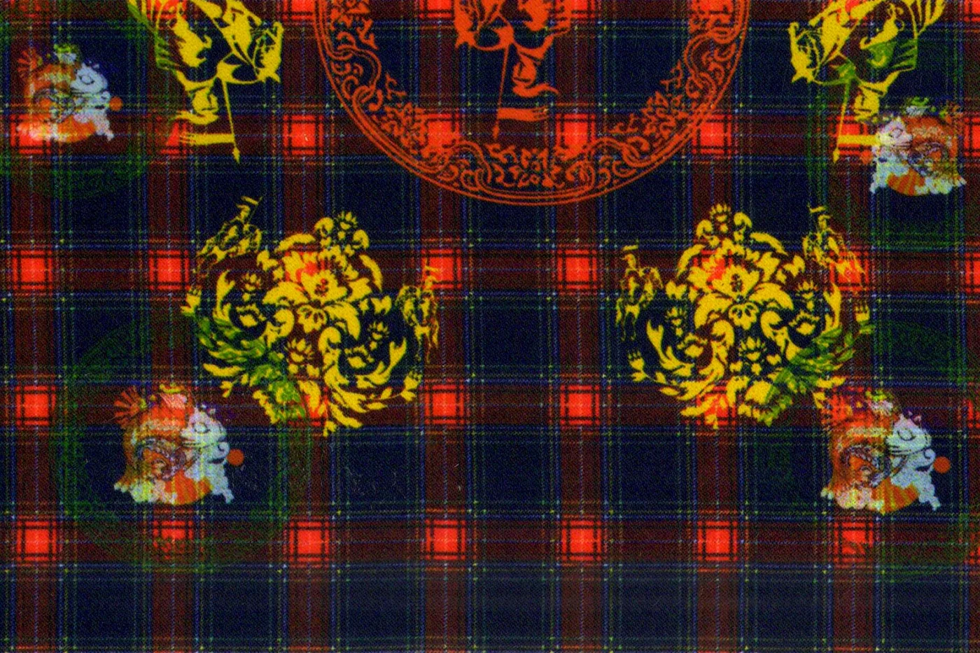 Flash Lining 28239-65 ST.ANDREWS fabric swatch