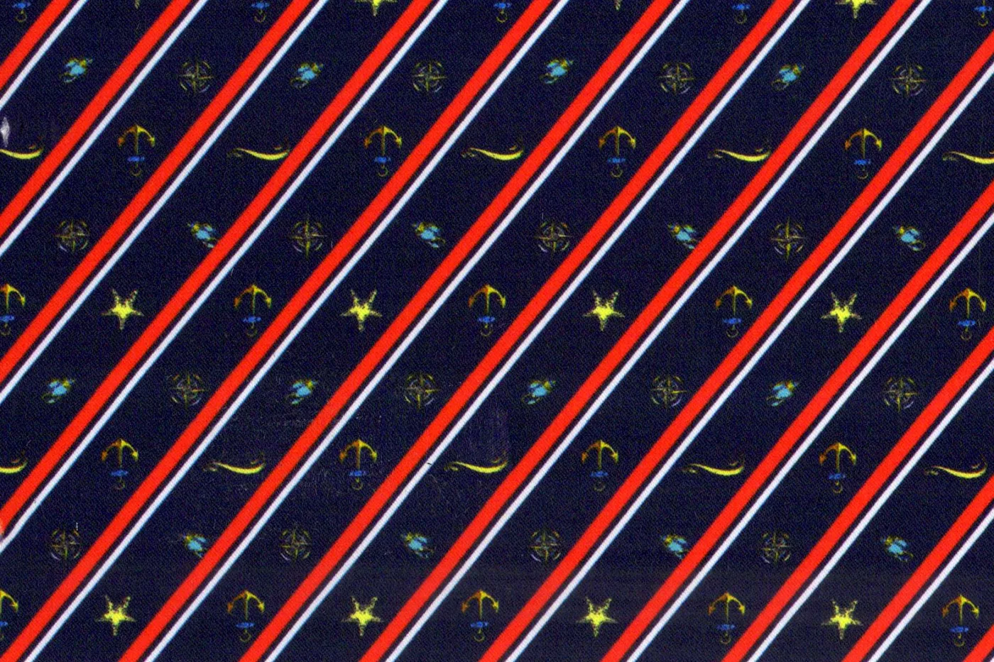 Flash Lining 28243-65 NAUTICAL LANES fabric swatch