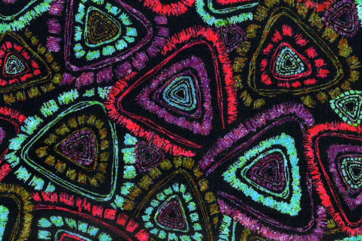Flash Lining 28500-65 TRIANGLES fabric swatch