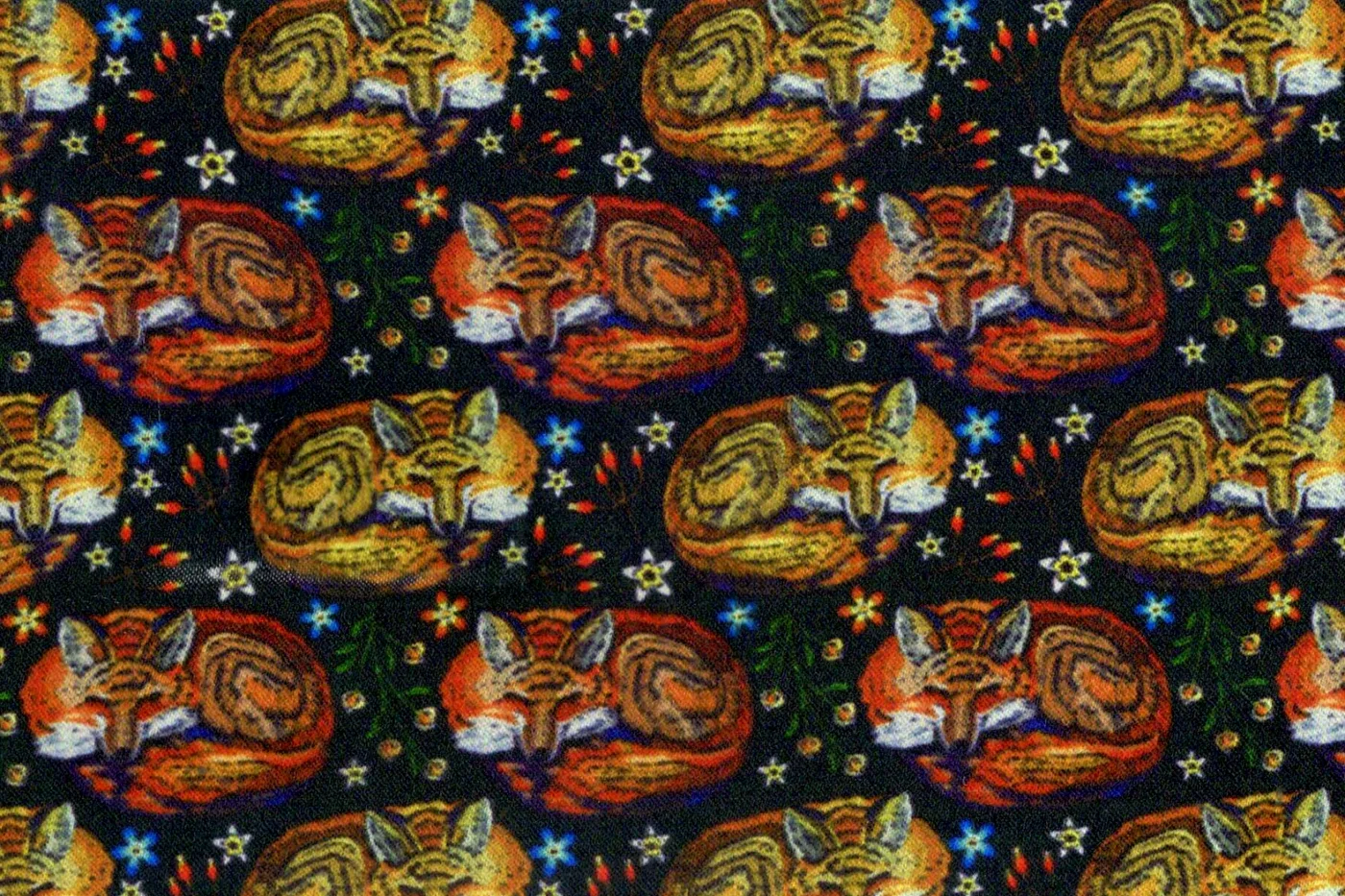 Flash Lining 28704-65 SLEEPING FOX fabric swatch