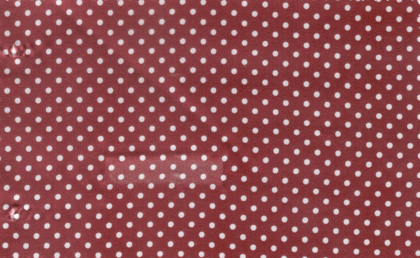 Flash Lining 29543-65 Red Polka Dot fabric swatch