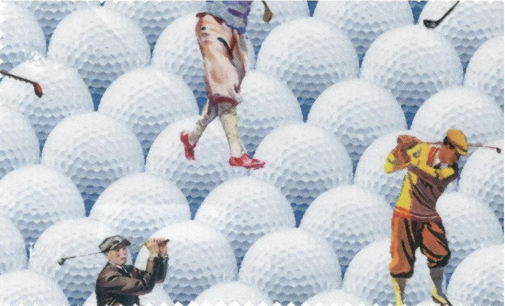 Flash Lining 29824-65 Golf fabric swatch