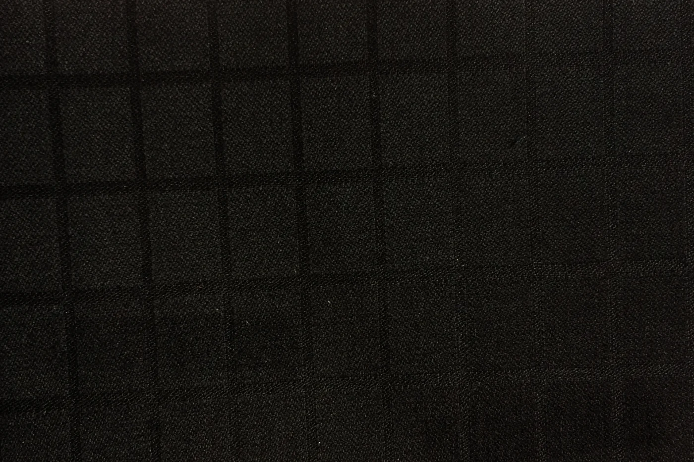 Gianfranco Bertolucci Ceremonial 21671-190 BLACK SELF CHECK fabric swatch