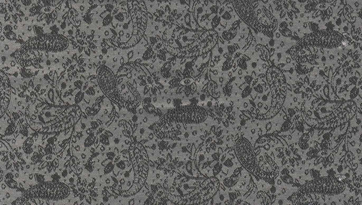 Gianfranco Bertolucci Ceremonial 29138-190 GREY PAISLEY fabric swatch