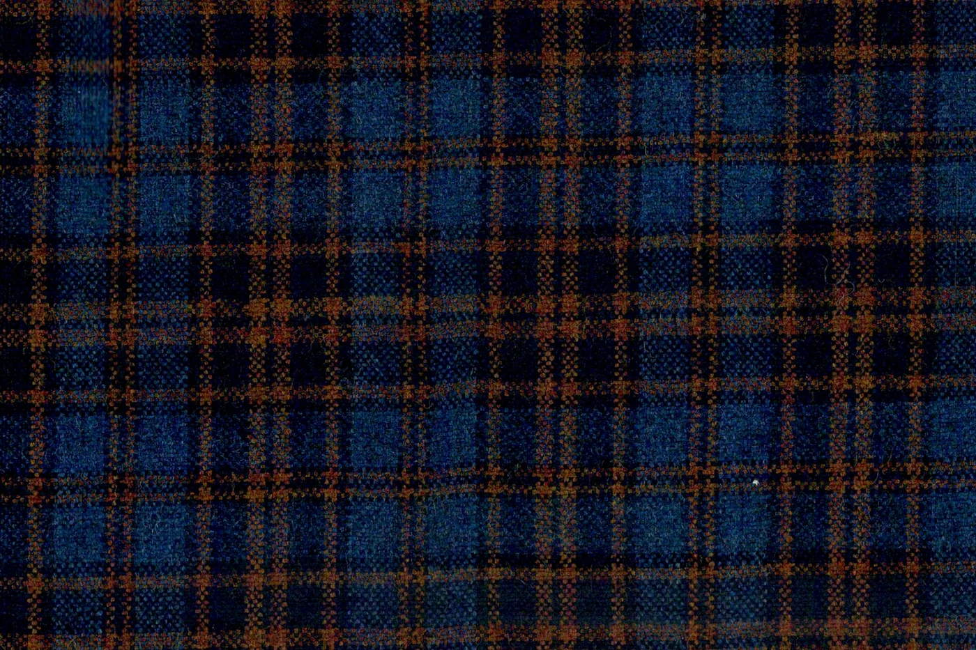 Giorgio Valentino 27348-200 BLUE W/COPPER CHK fabric swatch