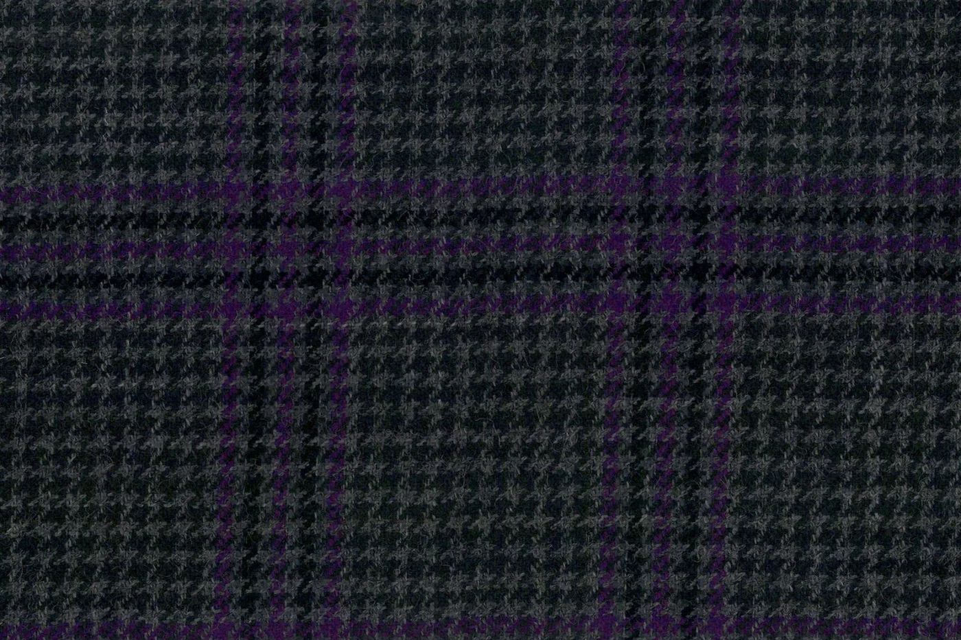 Giorgio Valentino 27509-250 GREY W/PURPLE CHK fabric swatch