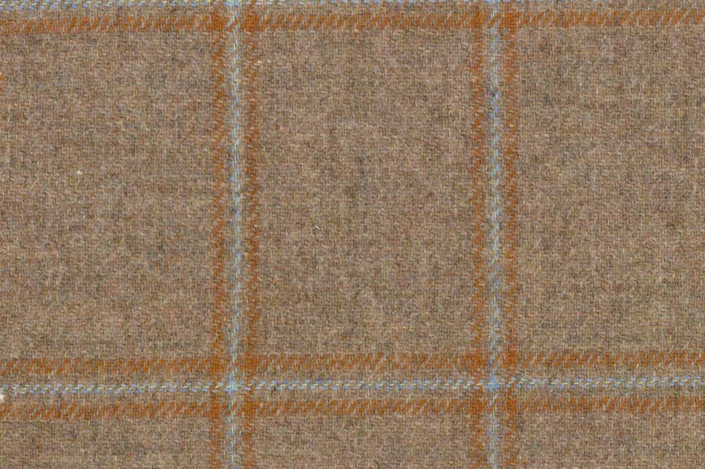 Giorgio Valentino 28443-280 TAN WINDOWPANE fabric swatch