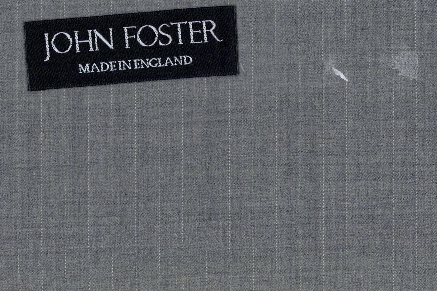 John Foster 26999-290 LT.GREY PINSTRIPE fabric swatch