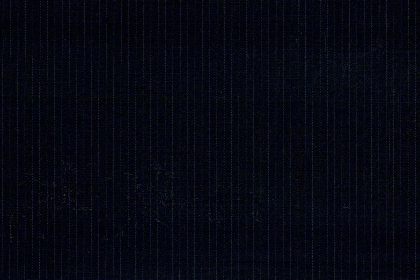 Lanificio Cerruti Super 150's 26874-780 BLACK W/BLUE STR fabric swatch