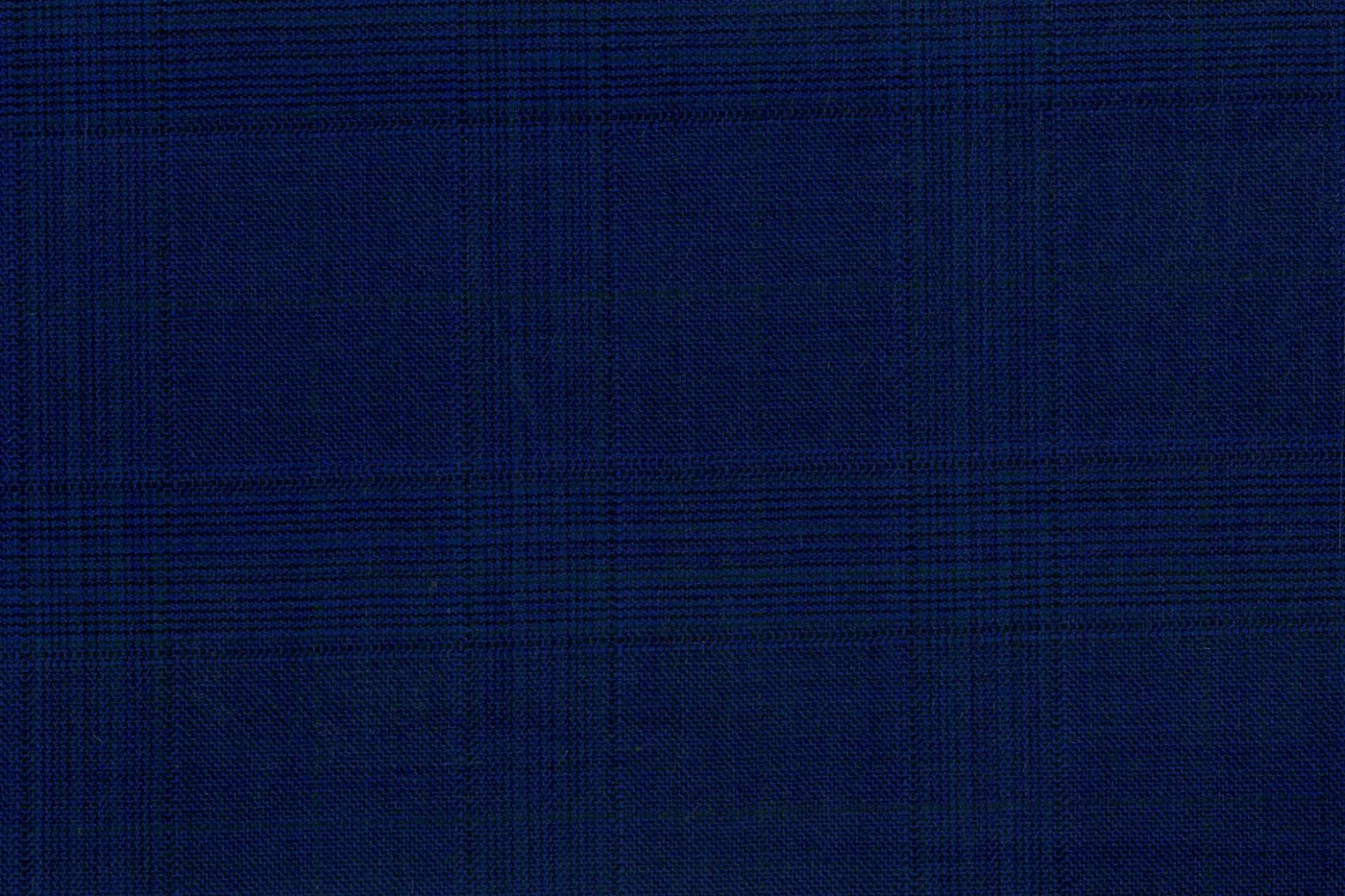 Lanificio Cerruti Super 150's 28656-780 LT NAVY CHECK fabric swatch