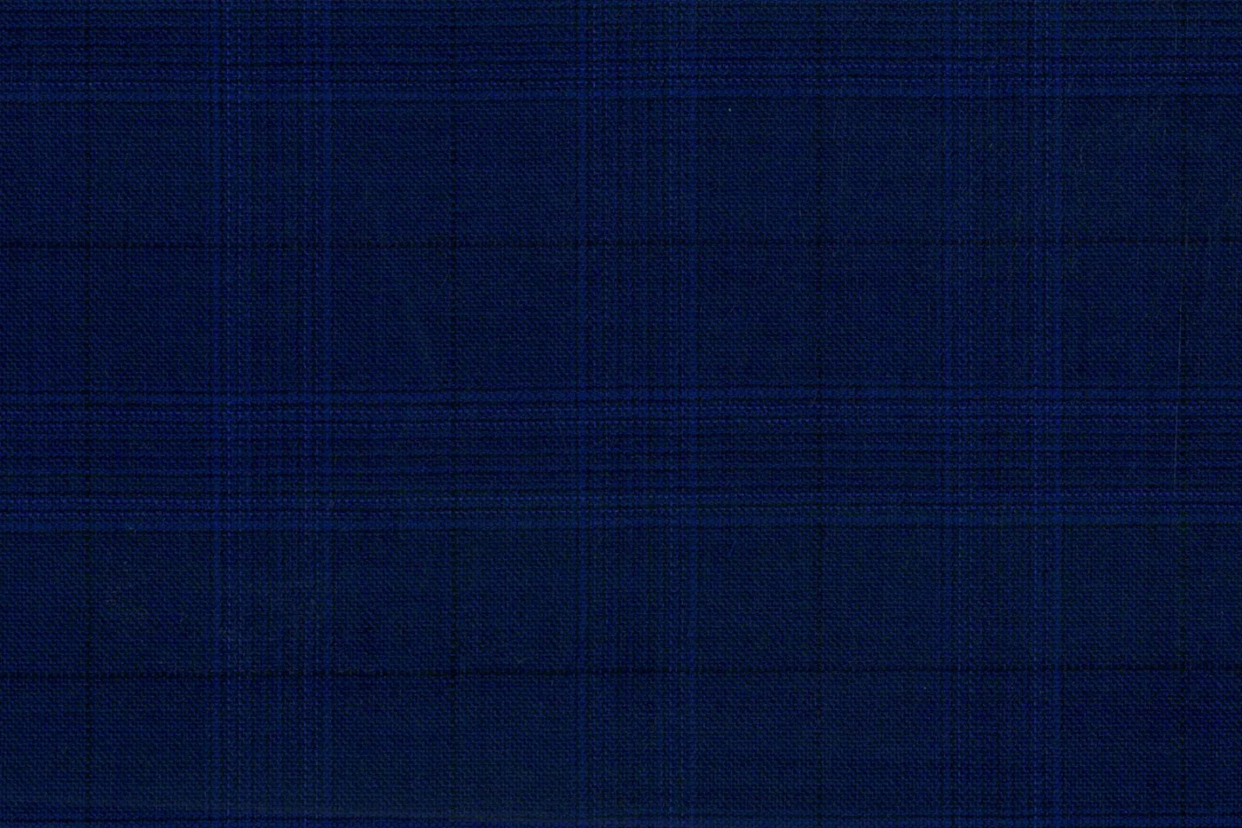 Lanificio Cerruti Super 150's 28661-780 LT NAVY CHECK fabric swatch