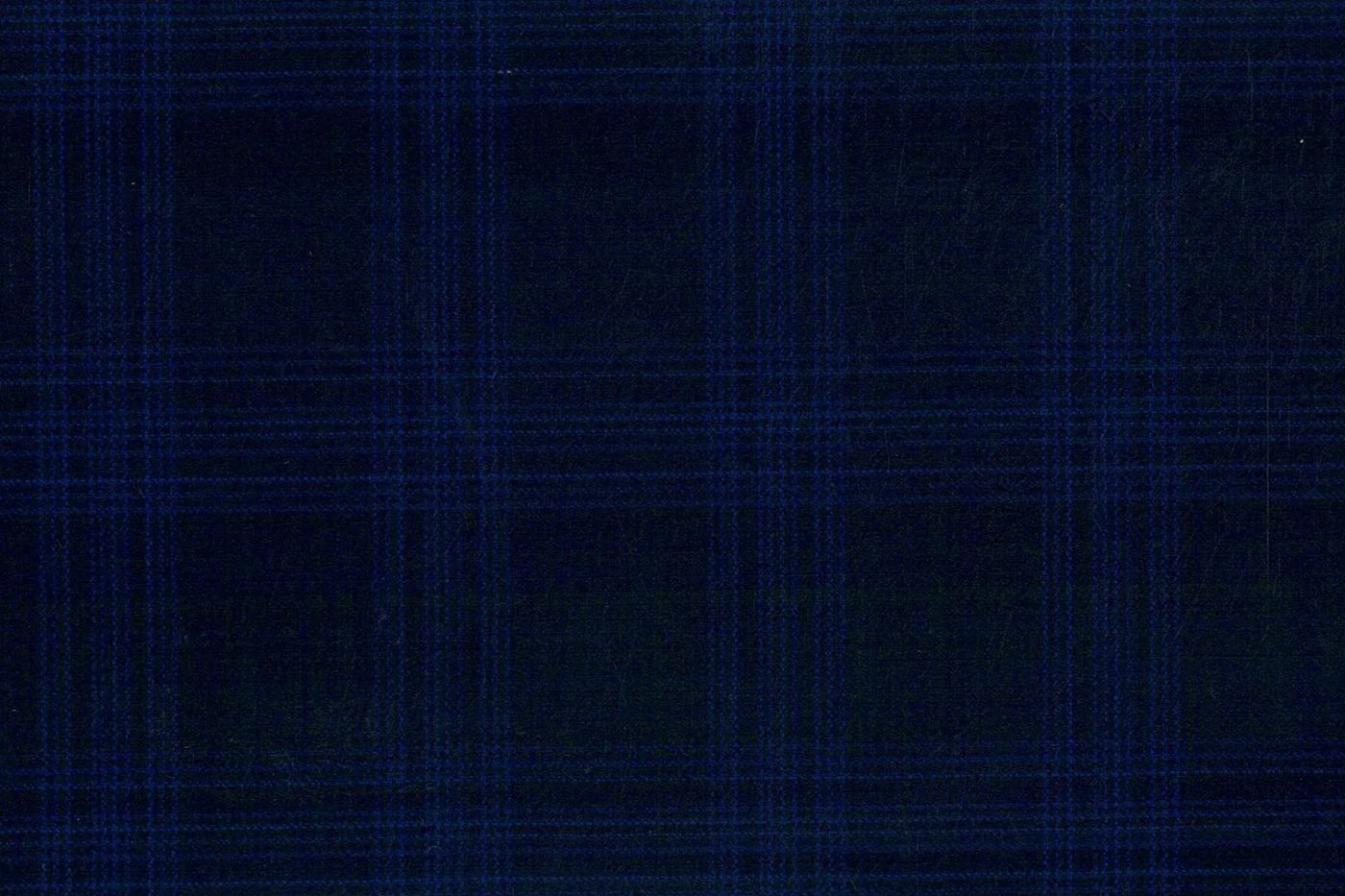 Lanificio Cerruti Super 150's 28662-780 NAVY BLUE CHECK fabric swatch