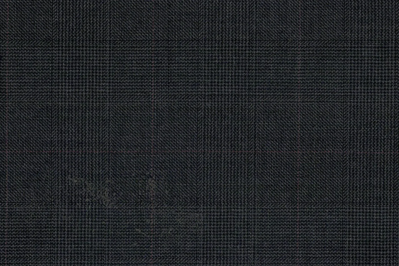 Lanificio Valdengo 26514-280 GREY W/RED CHECK fabric swatch
