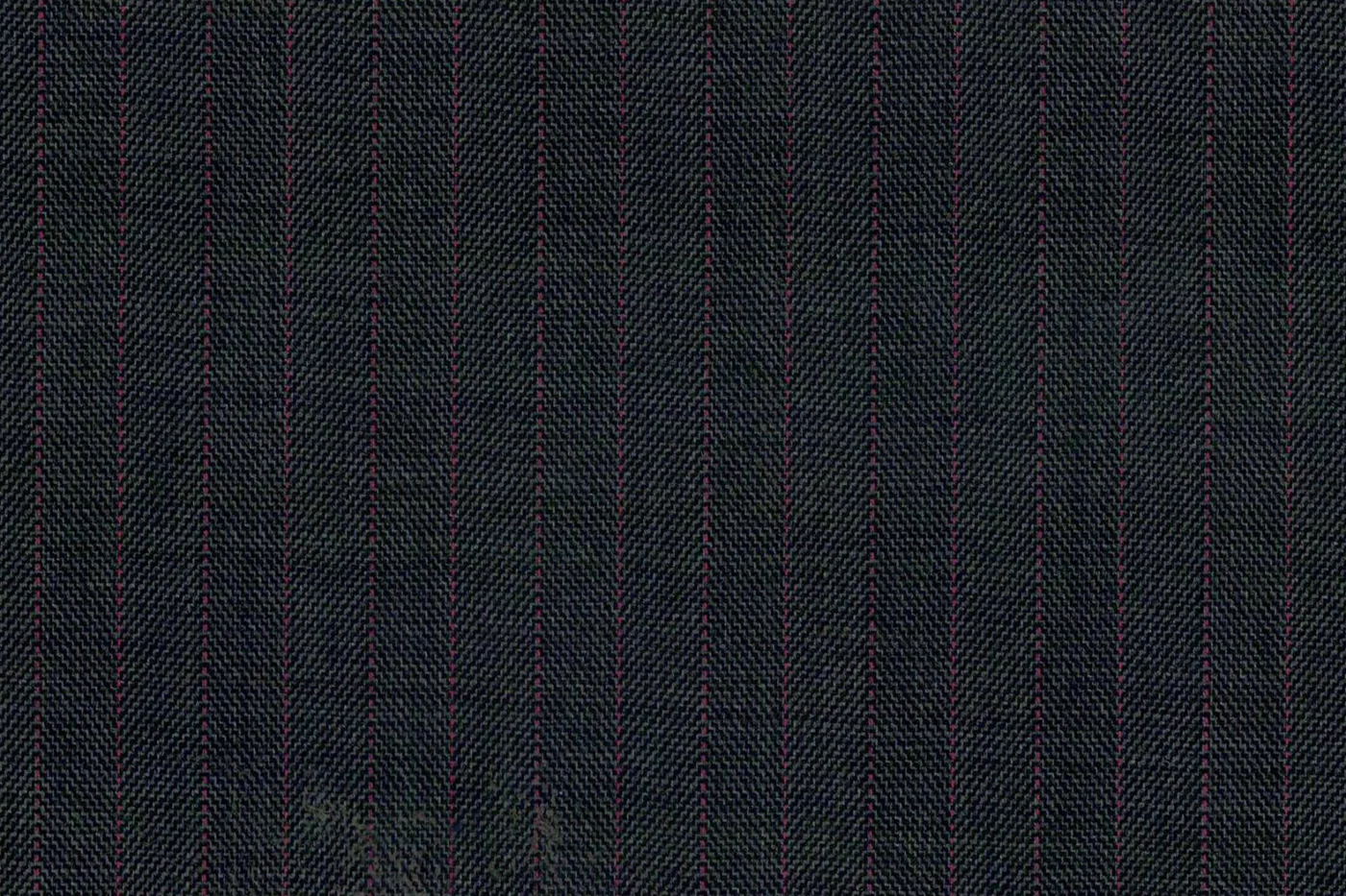 Lanificio Valdengo 26558-280 GREY W/RED HBONE STR fabric swatch