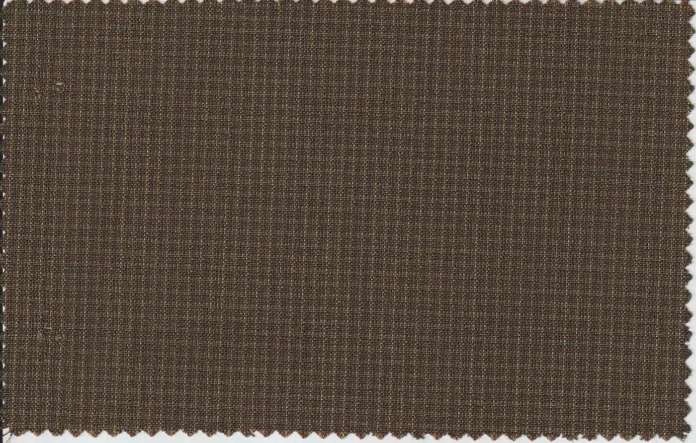 Last Pieces 21464-200 DK BROWN CHECK fabric swatch