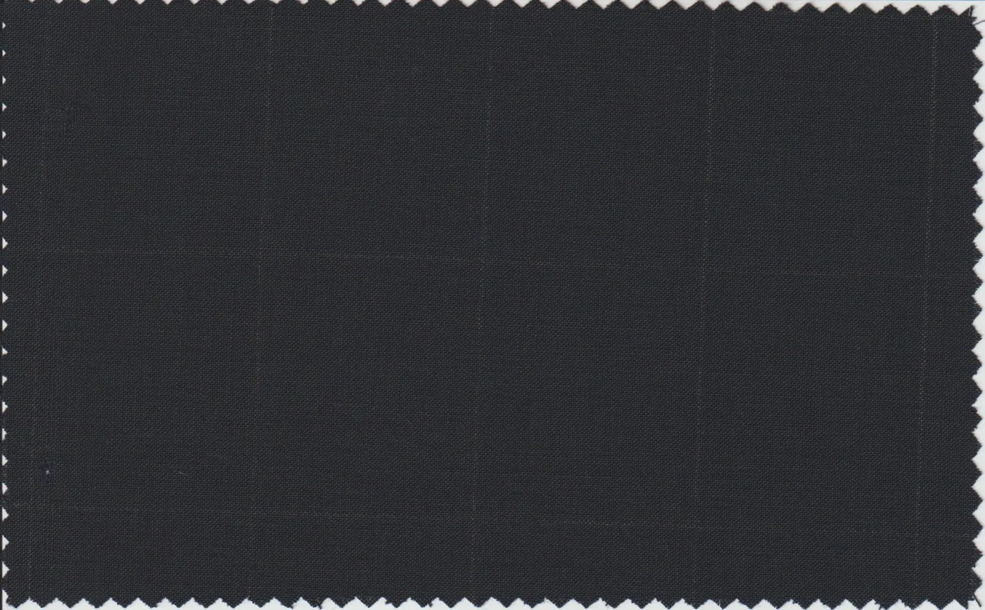 Last Pieces 21545-170 BLACK WINDOWPANE fabric swatch