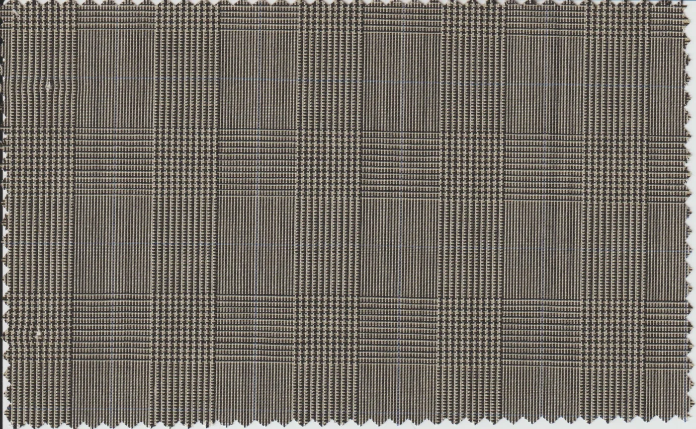 Last Pieces 21553-170 GREY CHECK fabric swatch