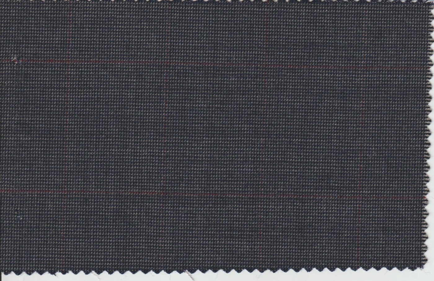 Last Pieces 8002-160 GREY WINDOWPANE fabric swatch