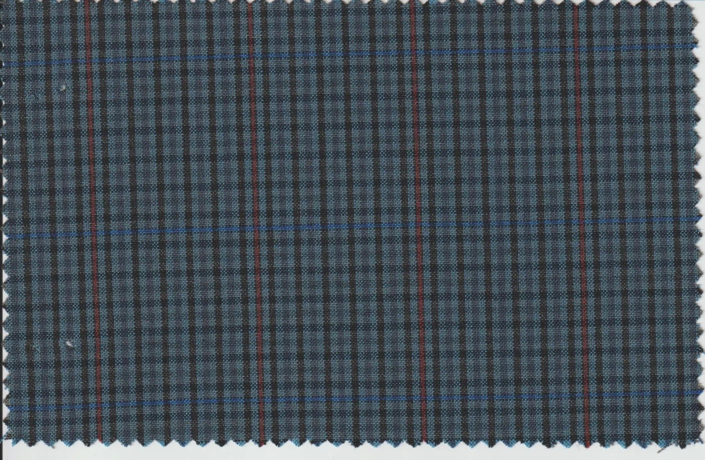 Last Pieces 8050-120 LT BLUE MULTICHECK fabric swatch