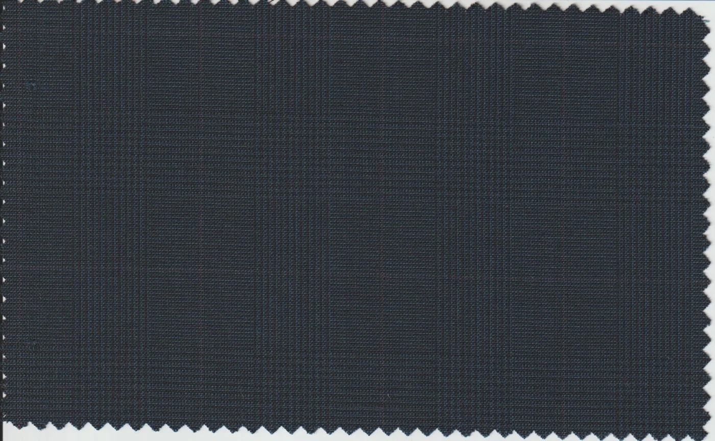 Last Pieces 8624-95 BLUE CHECK fabric swatch