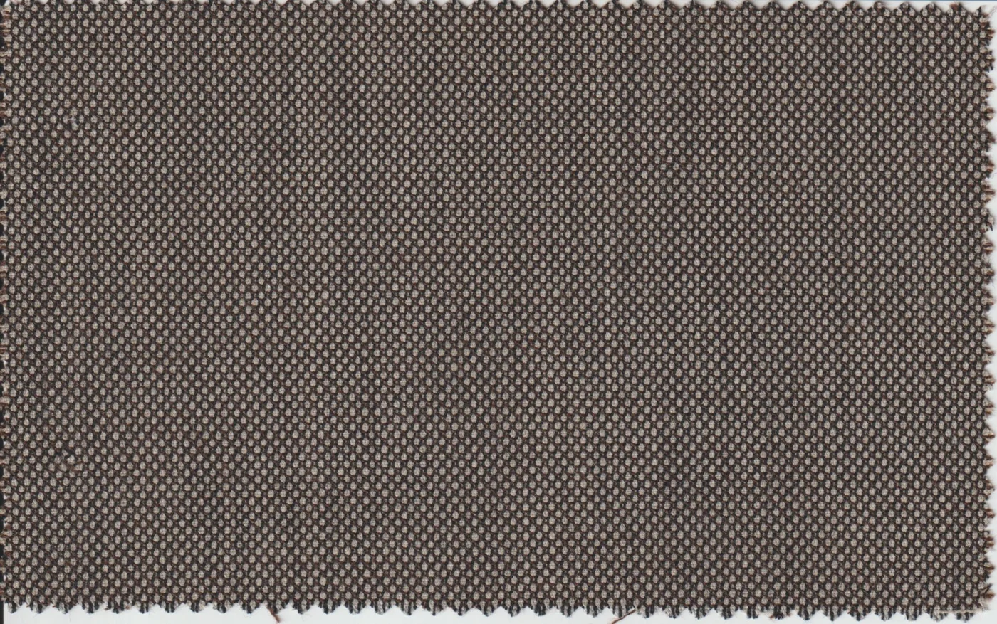 Last Pieces 9107-220 MED BROWN BIRDSEYE fabric swatch