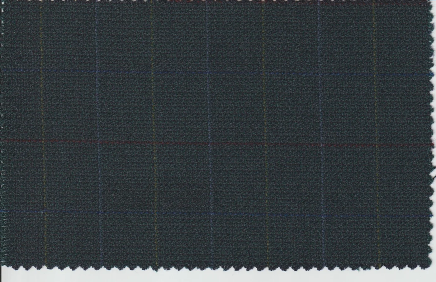Last Pieces 9188-220 MED BLUE WINDOWPANE fabric swatch
