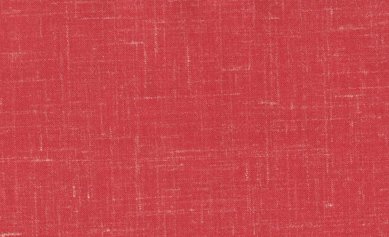 Linen 29116-150 BRIGHT RED fabric swatch