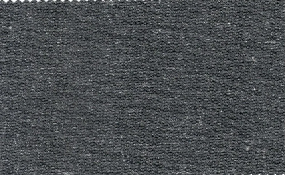 Linen 30185-110 Dark Grey fabric swatch