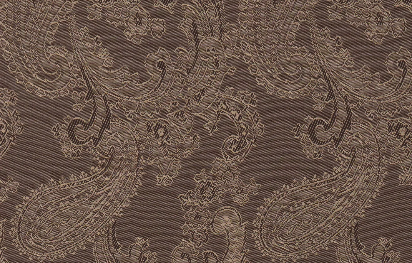 Linings 28871-52 BRONZE PAISLEY fabric swatch