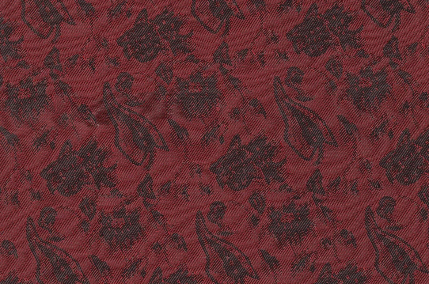 Linings 28878-52 RED FLORAL fabric swatch