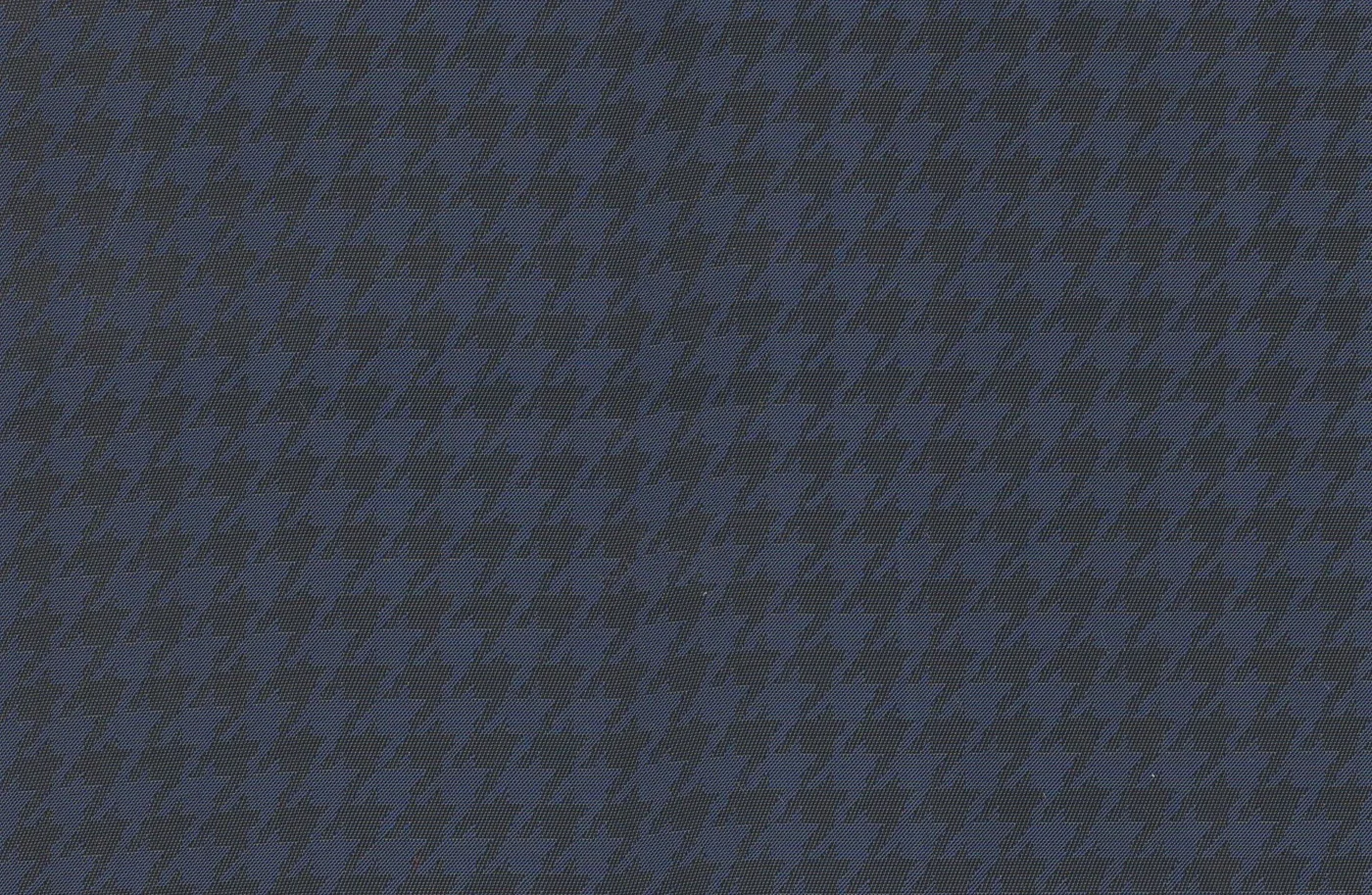 Linings 28892-52 BLUE HOUNDSTOOTH fabric swatch