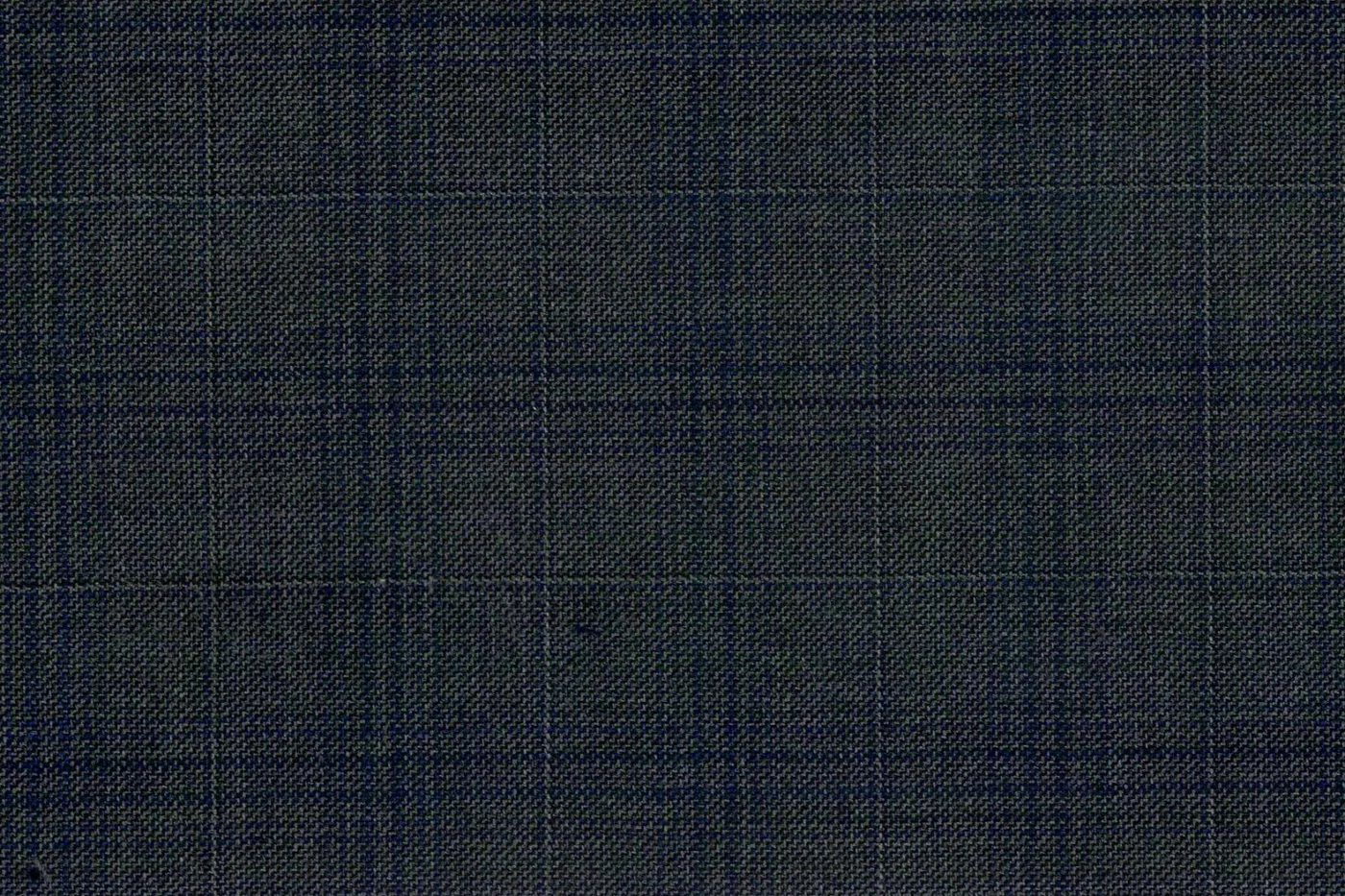 Loro Piana Super 130's 27941-630 MEDIUM GREY WPANE fabric swatch