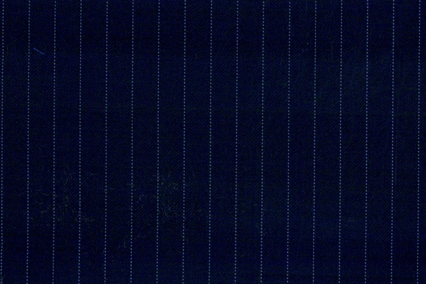Loro Piana Super 130's 27950-630 NAVY W/BLUE STRIPE fabric swatch