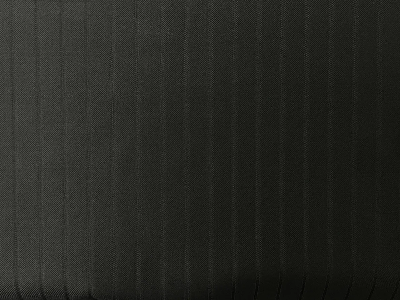 Loro Piana Super 150's 27268-1100 BLACK SELF STRIPE fabric swatch