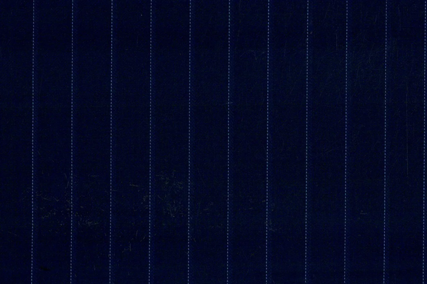 Loro Piana Super 150's 27878-1100 NAVY W/BLUE STR fabric swatch