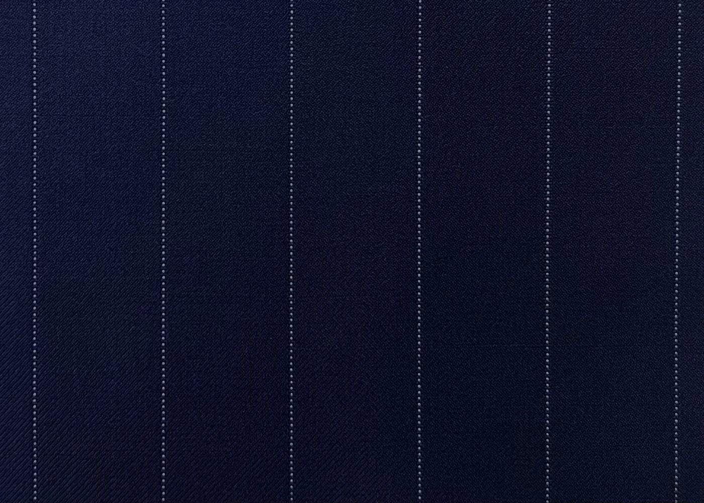 Loro Piana Super 150's 27882-1100 NAVY WIDE STRIPE fabric swatch