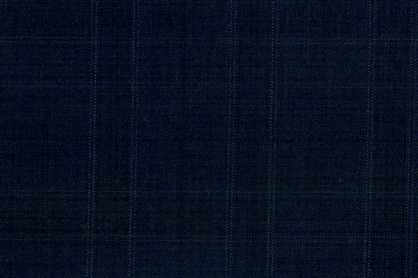 Loro Piana Super 150's 28676-1100 NAVY WPANE fabric swatch