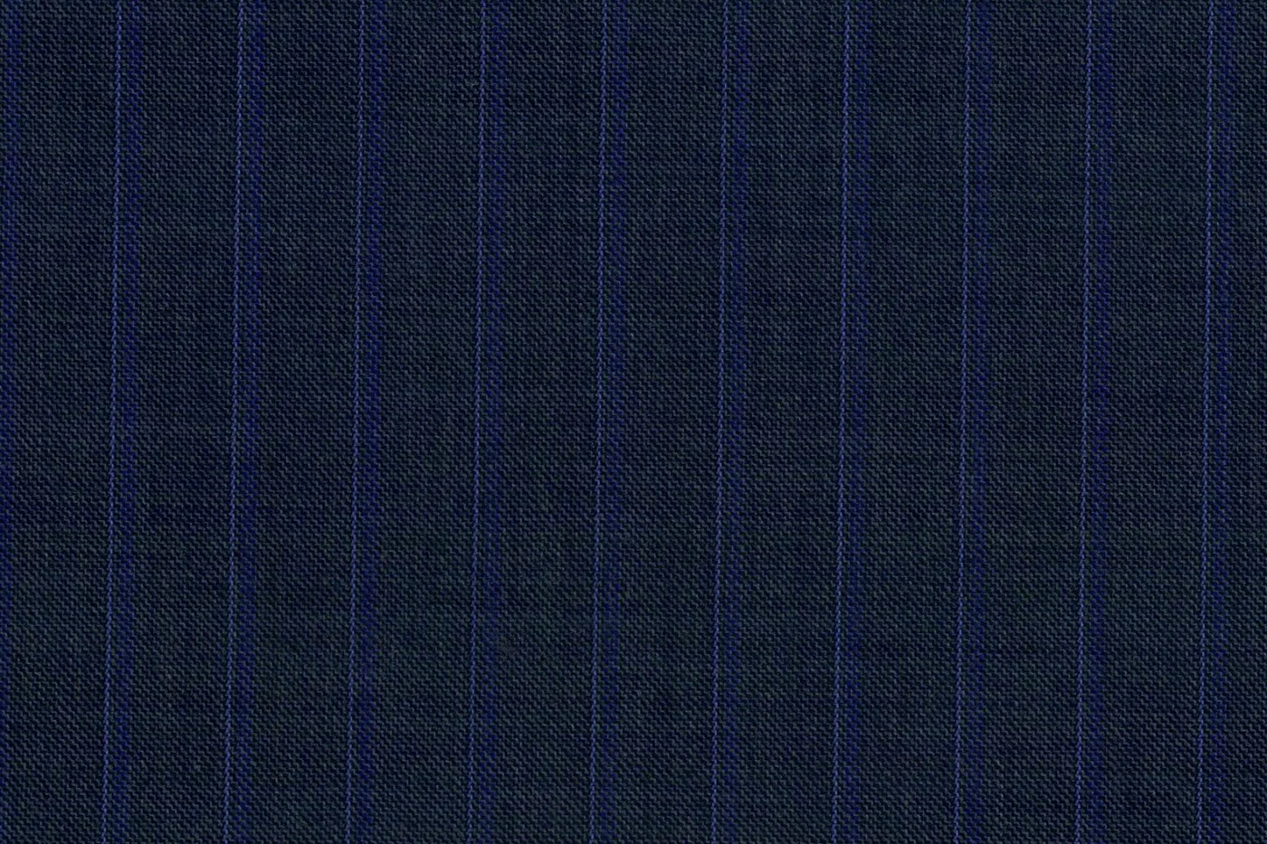 Loro Piana Super 150's 28678-1100 MED BLUE W/PRPL STR fabric swatch