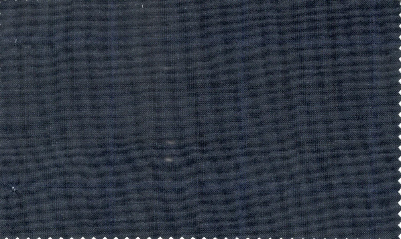 Loro Piana Super 150's 29675-1100 Blue Check fabric swatch