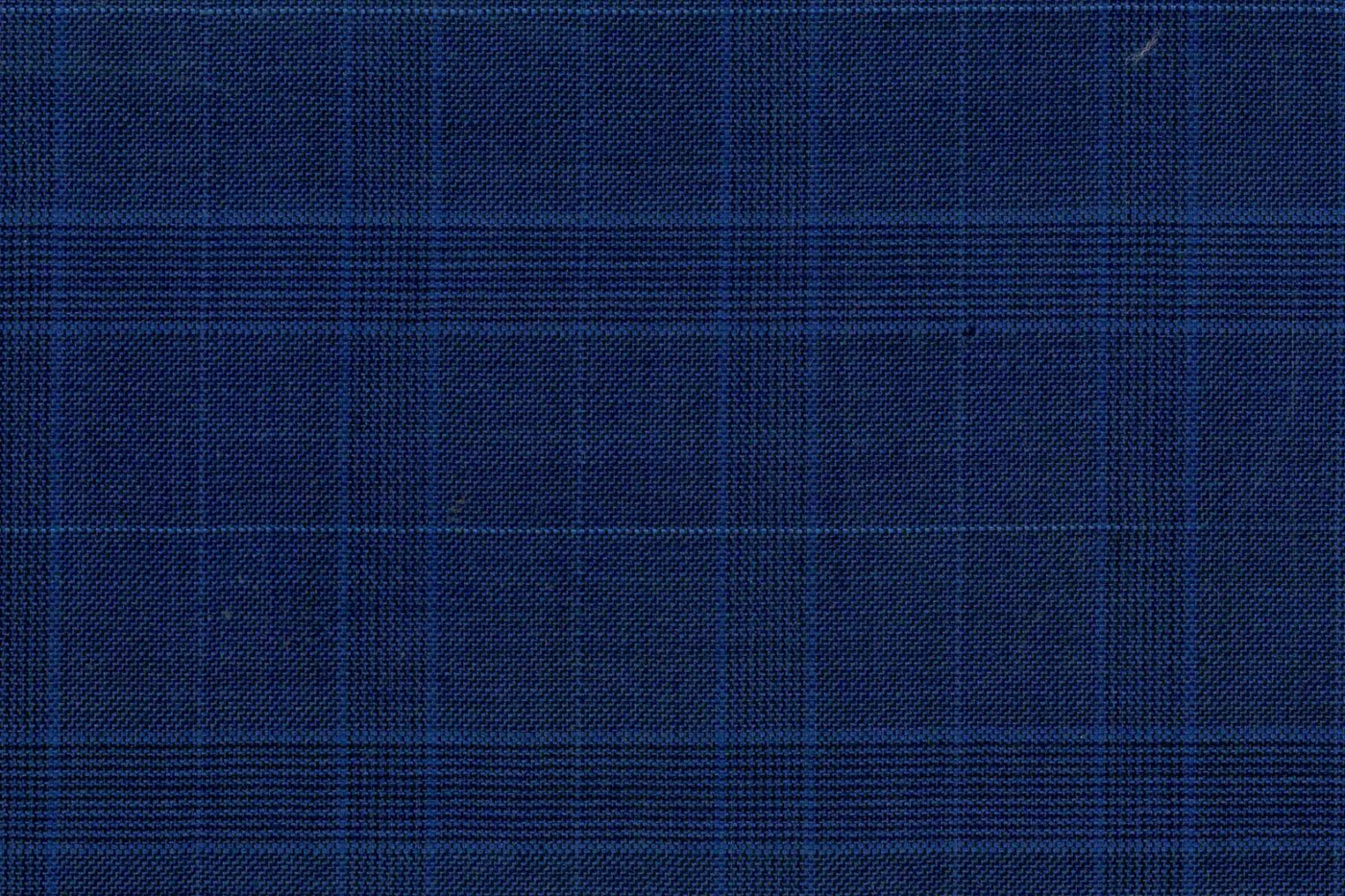 Lucciano Rossi 26706-210 COBALT BLUE PLAID fabric swatch