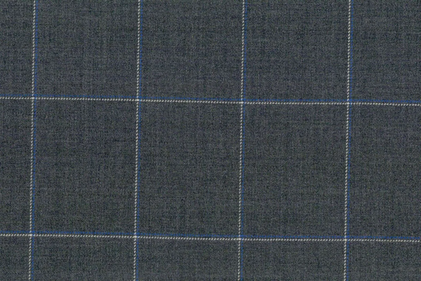 Lucciano Rossi 27915-210 MED.GREY W/BLUE WP fabric swatch