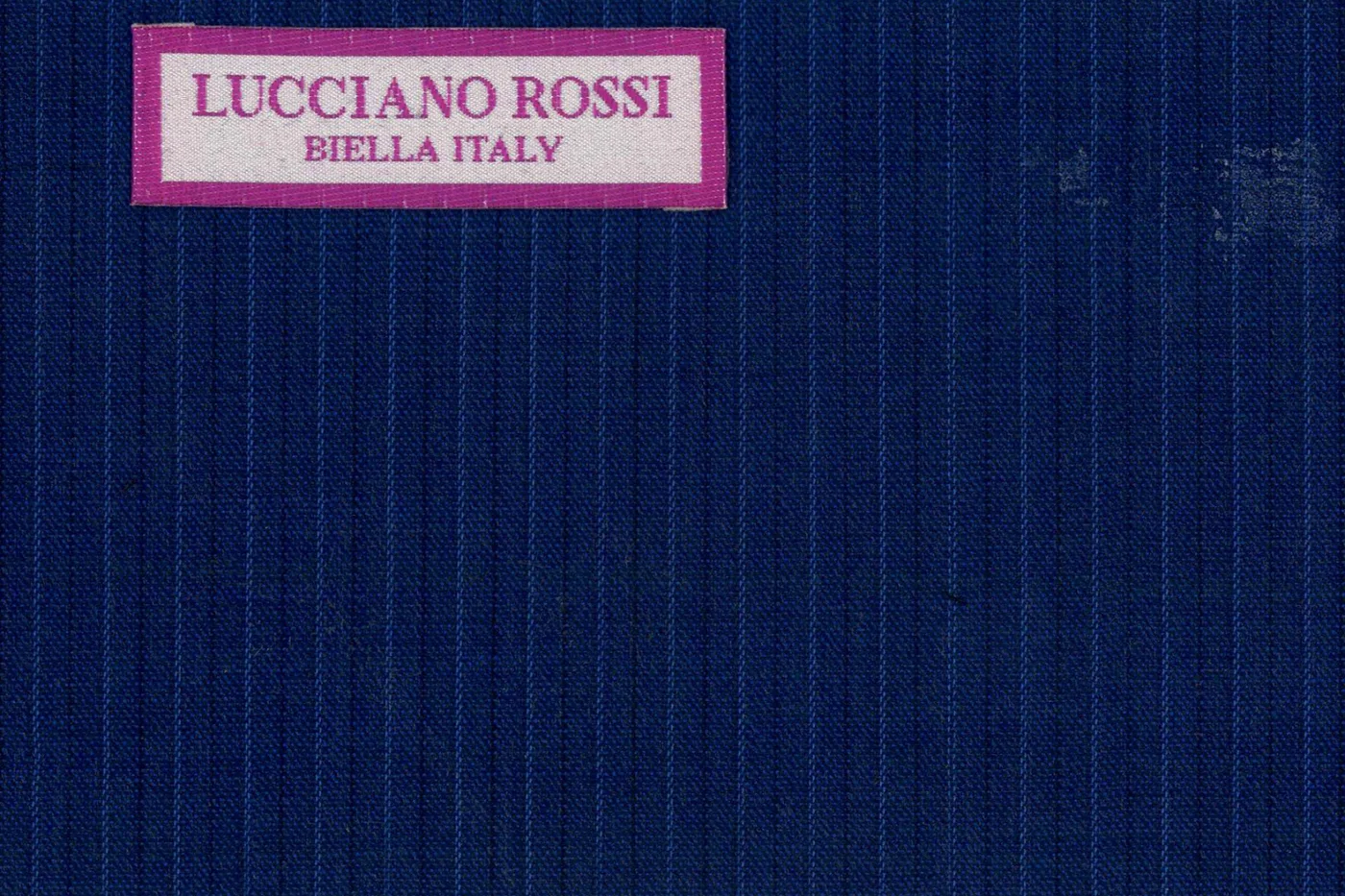 Lucciano Rossi 27923-210 ROYAL BLUE STRIPE fabric swatch
