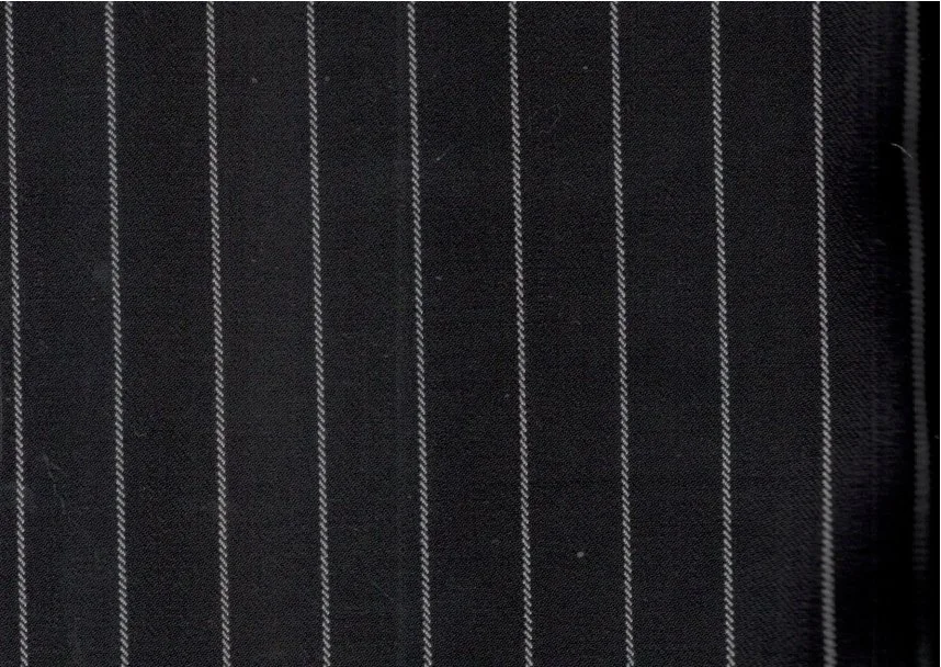 Marco Polo 21788-165 BLACK BOLD STRIPE fabric swatch