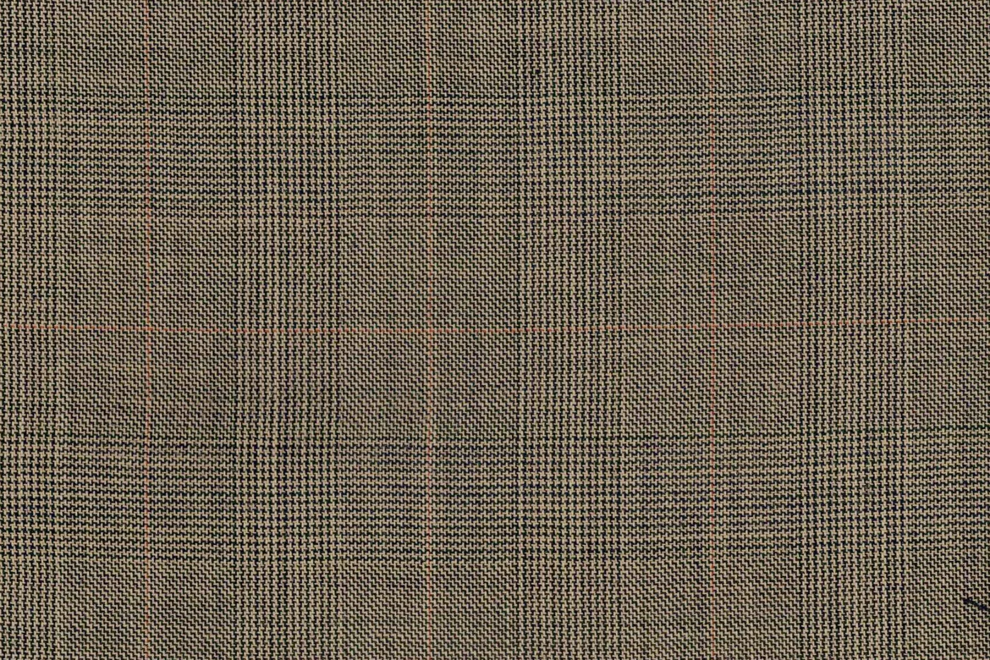 Marco Polo 25857-180 BEIGE W/BLUE CHK fabric swatch