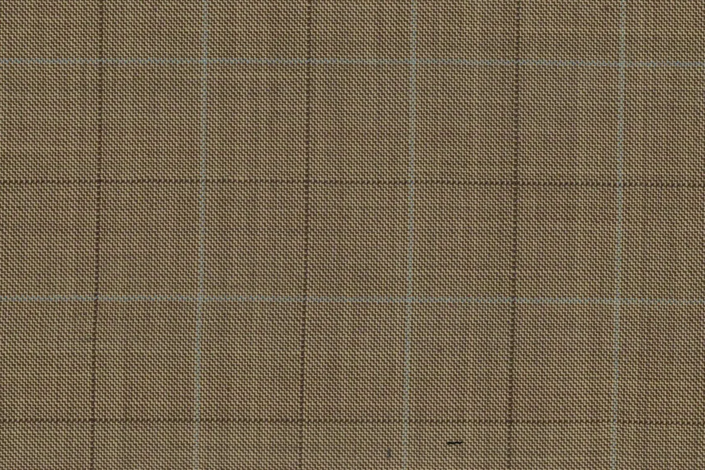 Marco Polo 25918-180 TAN W/BLUE WPANE fabric swatch