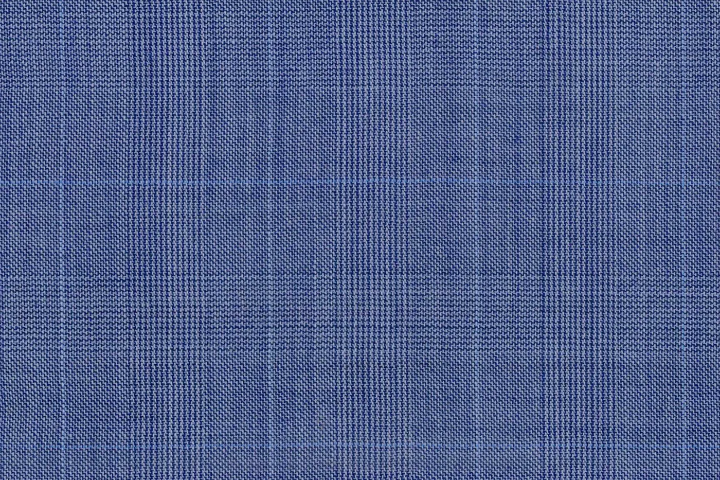 Marco Polo 28423-180 LIGHT BLUE CHECK fabric swatch