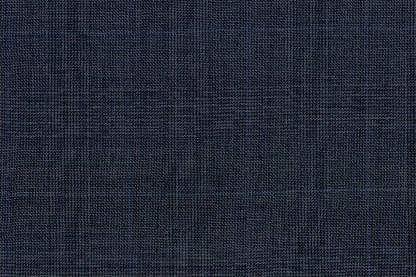 Marco Polo 28424-180 GREY BLUE CHECK fabric swatch