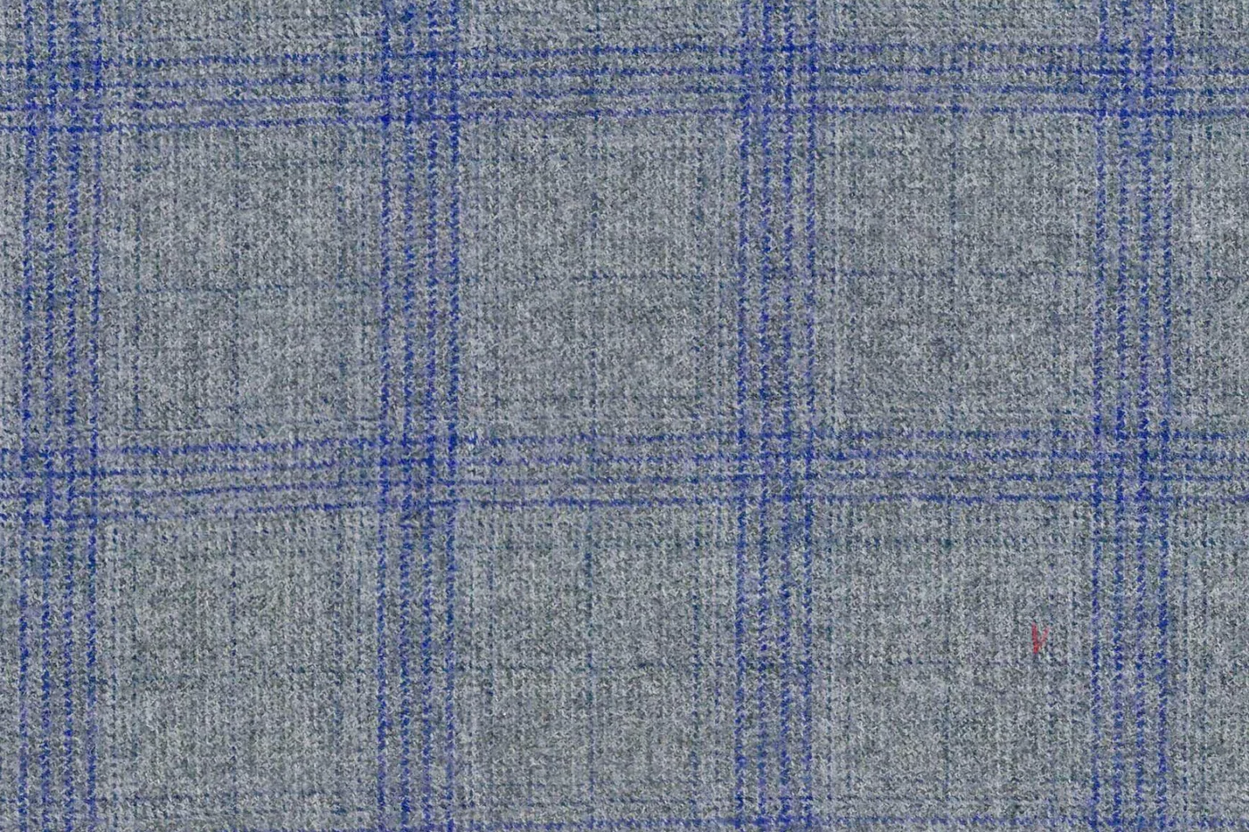 Marzotto Jacketing 28505-280 LT GREY W/PRPL WP fabric swatch