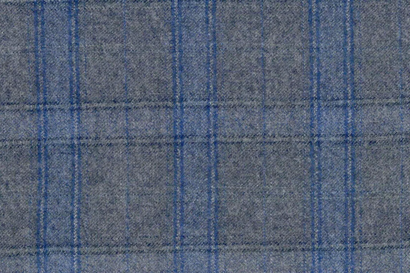 Marzotto Jacketing 28506-280 MED GREY W/ BLUE WP fabric swatch